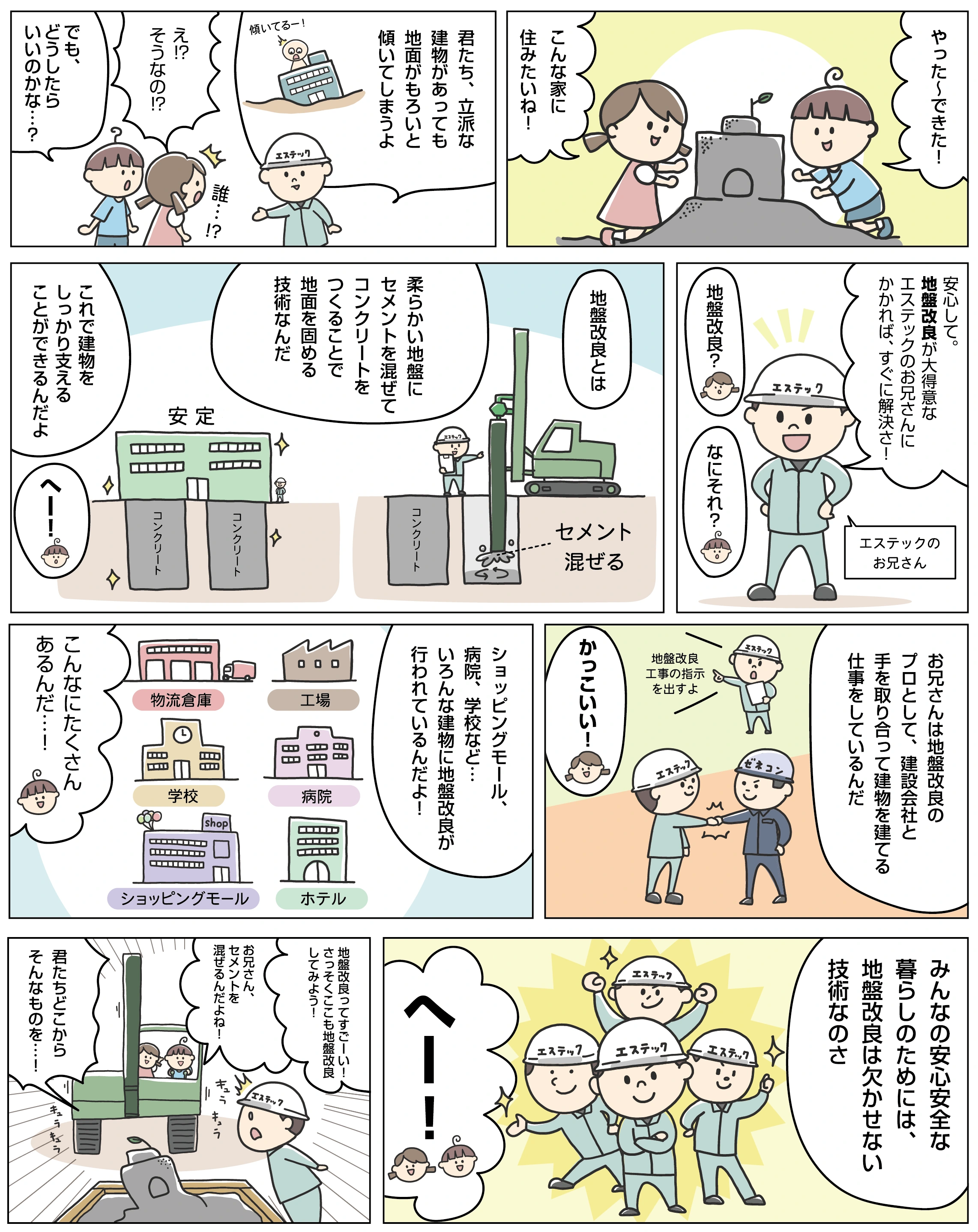 漫画でわかるエステック